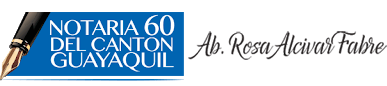 Notaría 60 del Cantón Guayaquil